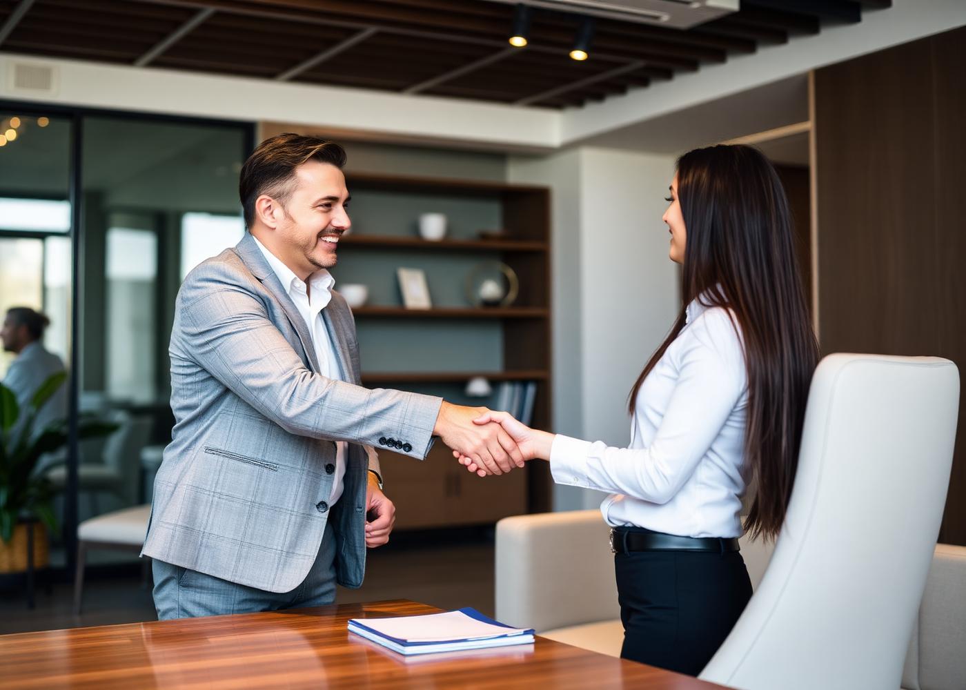 Asesores inmobiliarios de PRESTADORA WISE atendiendo a clientes